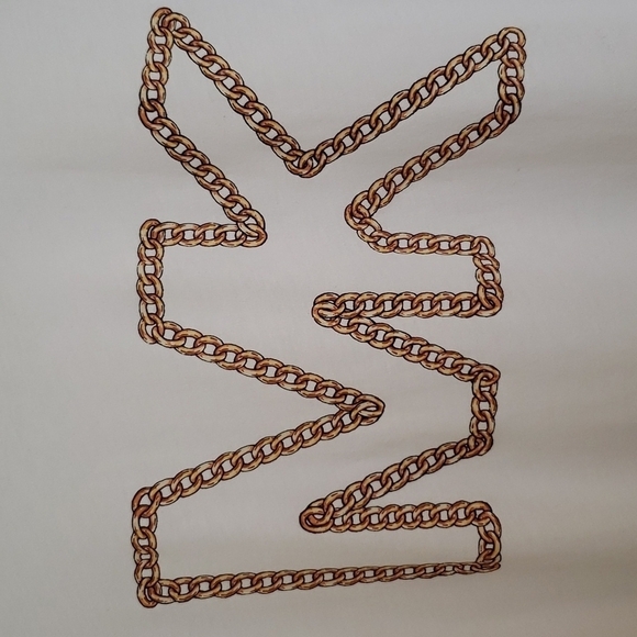 Michael Kors Women's White Short Sleeve Tee Gold Logo - Size XL - Picture 2 of 8